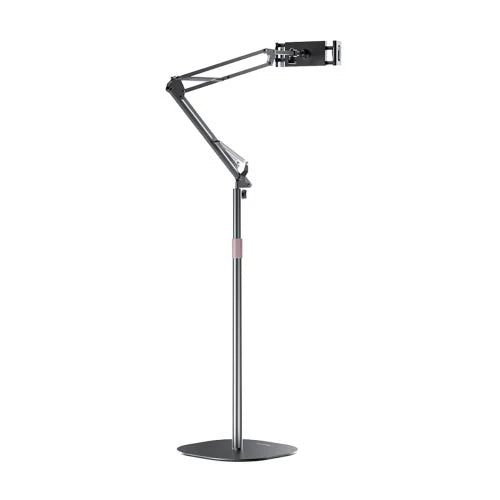 YESIDO C295 360° Rotating Silicone Collet Floor-Standing Tablet Cantilever Bracket Desktop Lazy Stand YESIDO C295 360° Rotating Silicone Collet Floor-Standing Tablet Cantilever Bracket Desktop Lazy Stand